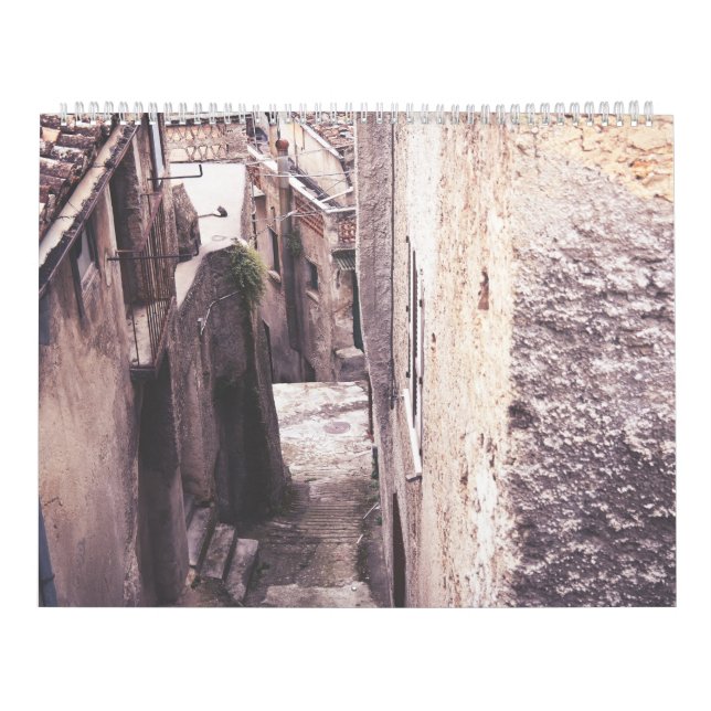 Mural Calendrier italien de paysage (Protection)