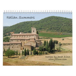 Mural Calendrier italien d'étés
