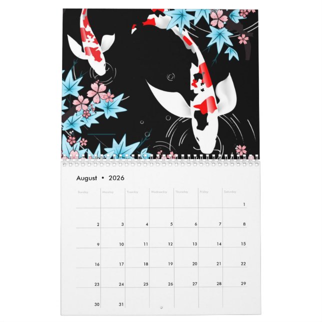 Calendrier 2026 le Japon à imprimer