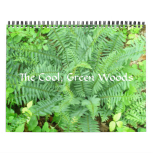 Mural Calendrier - Le Cool, Green Woods