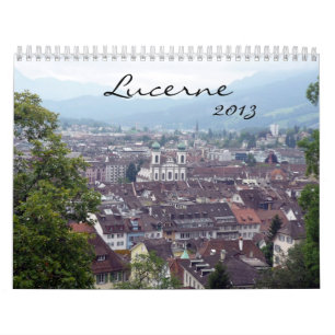 Mural calendrier lucerne 2013