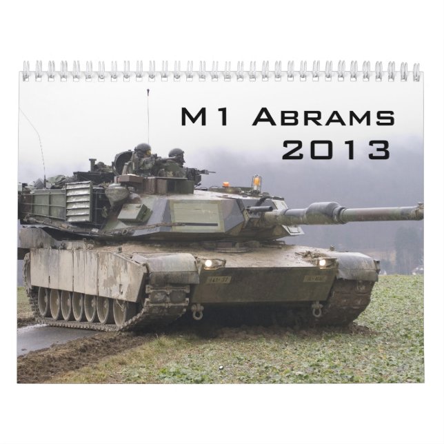 Mural Calendrier M1 Abrams (Protection)