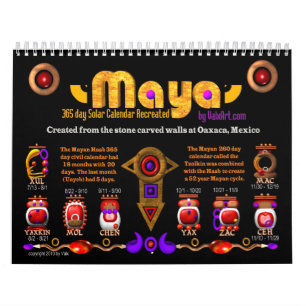 Mural Calendrier maya pour 2011