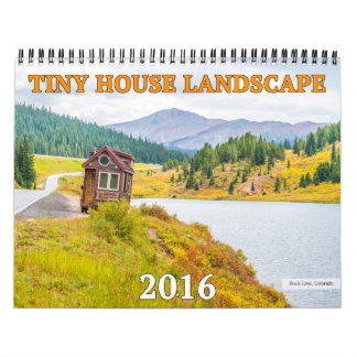 Mural Calendrier minuscule 2016 de paysage de Chambre