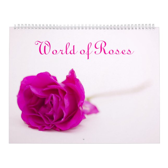 Mural Calendrier mondial des Roses (Protection)