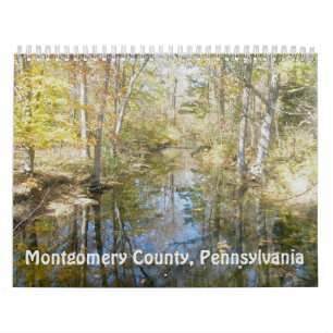 Mural Calendrier - Montgomery Comté Pennsylvanie