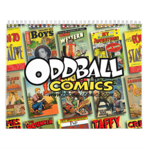 Mural Calendrier Oddball Comics