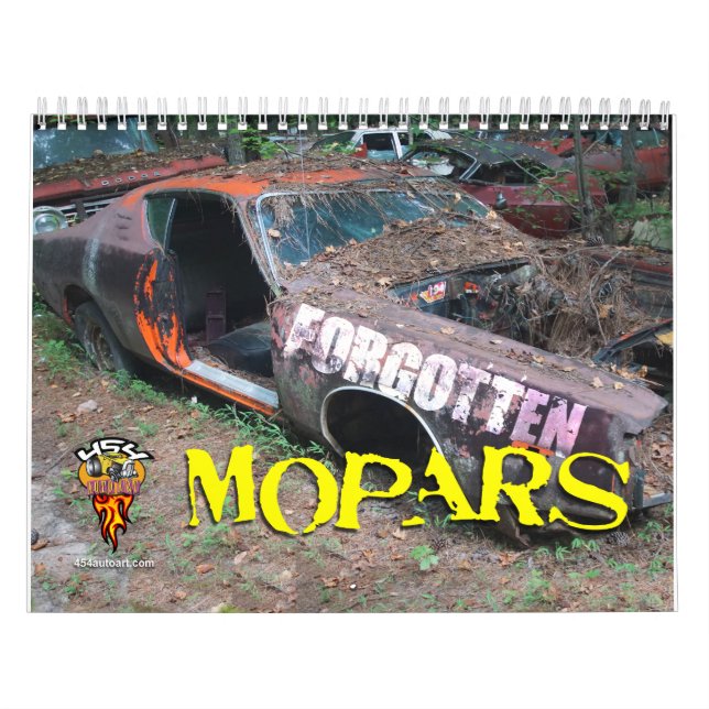 Mural Calendrier oublié de Mopars (Protection)