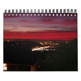 Mural Calendrier parfait de couchers du soleil de San