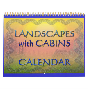 Mural Calendrier Paysage cabine