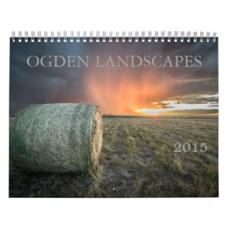 Mural Calendrier paysager du Texas occidental