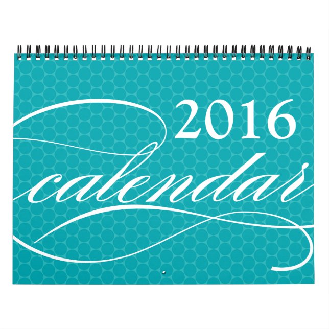 Mural Calendrier personnalisable de la photo 2016 (Protection)