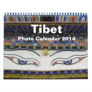 Mural Calendrier photo du Tibet 2014