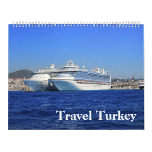 Mural Calendrier photo Voyage Turquie 12 mois