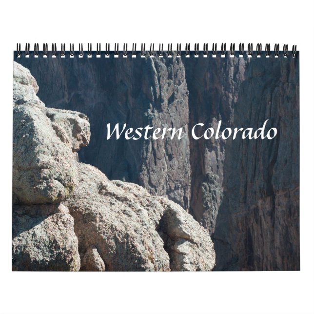 Mural Calendrier photo Western Colorado (Protection)