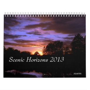 Mural Calendrier pittoresque des horizons 2013