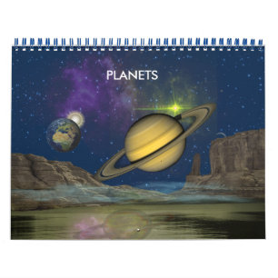 Mural Calendrier Planètes