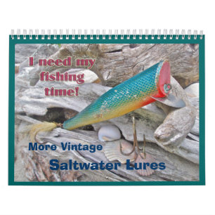 Mural Calendrier - Plus Vintages leurres salins