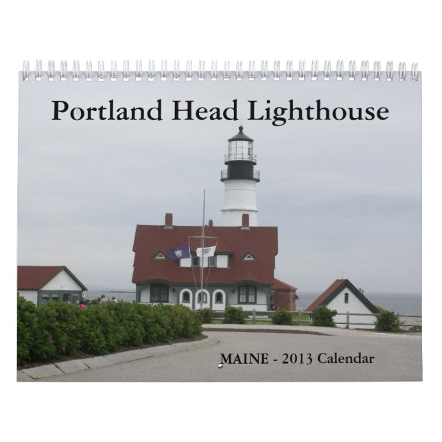 Mural Calendrier principal de phare de Portland (Protection)