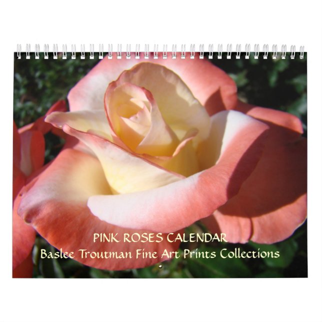 Mural CALENDRIER ROSES ROUGES Calendrier Rose Fleurs (Protection)