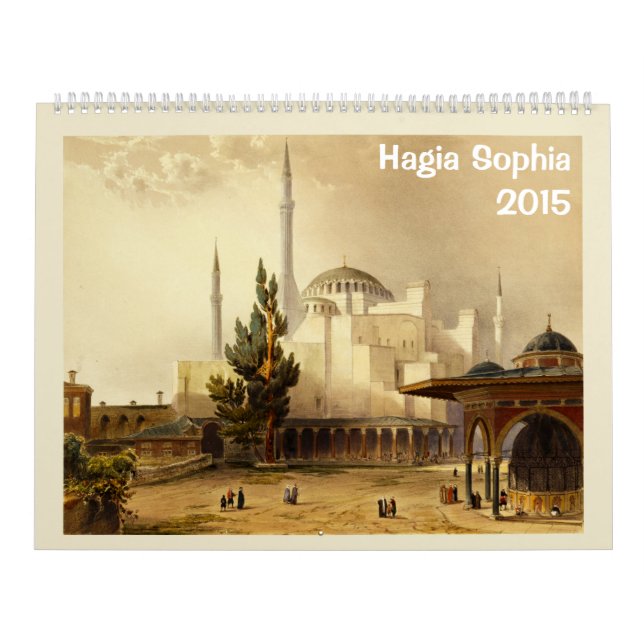 Mural Calendrier Sainte-Sophie 2015 (Protection)