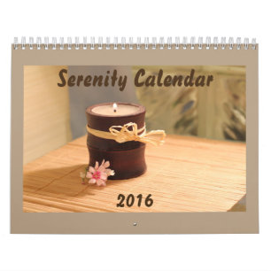 Mural Calendrier Serenity 2016