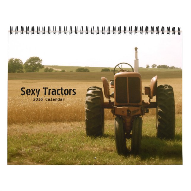 Mural Calendrier "sexy" de tracteur : Année de (Protection)