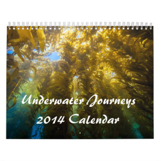 Mural Calendrier sous-marin des voyages 2014