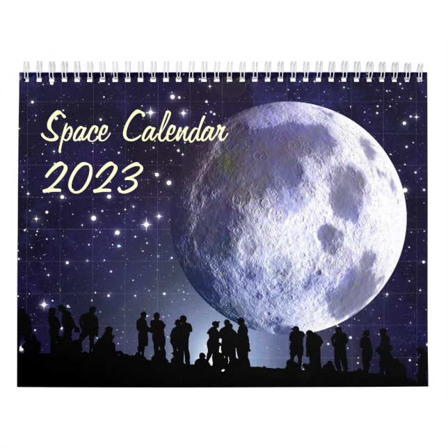 Mural Calendrier spatial 2023 (Protection)