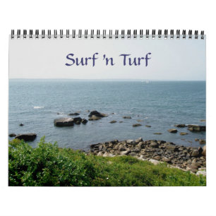Mural Calendrier - Surf 'n Turf