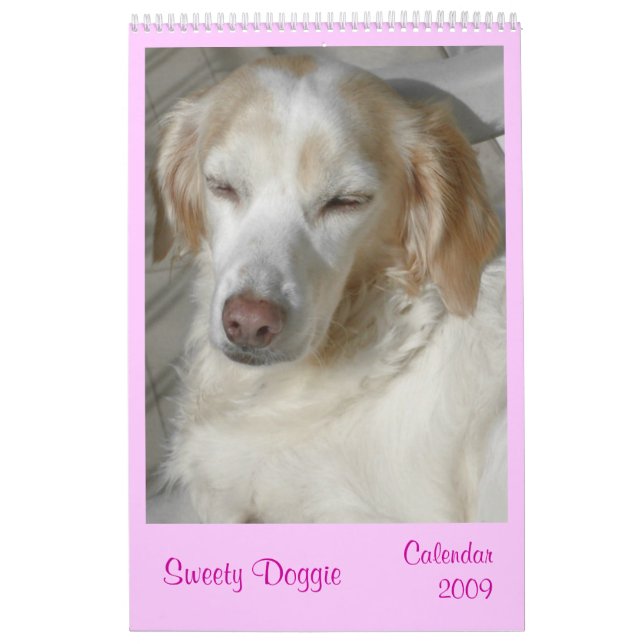 Mural Calendrier Sweety Doggie 2009 (Protection)