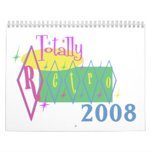 Mural Calendrier totalement rétro