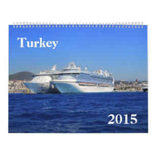 Mural Calendrier Turquie 2015