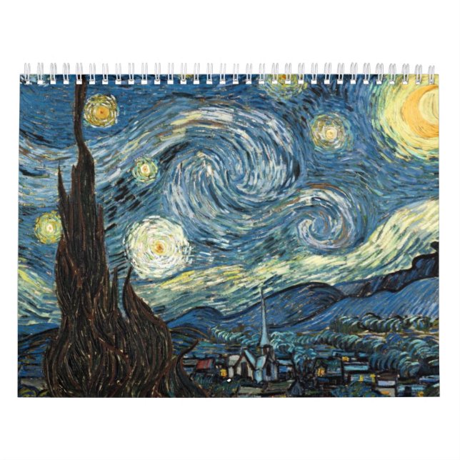 Mural Calendrier Van Gogh (Protection)
