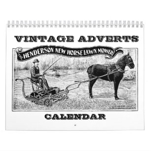 Mural Calendrier vintage de la publicité