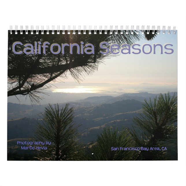 Mural Californie - Calendrier (Protection)