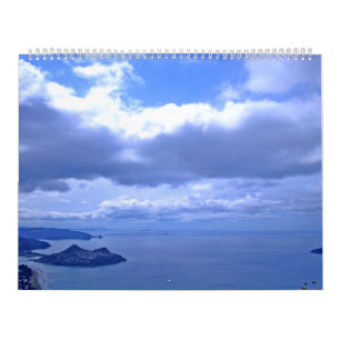 Mural Calmer le calendrier de la photographie océanique