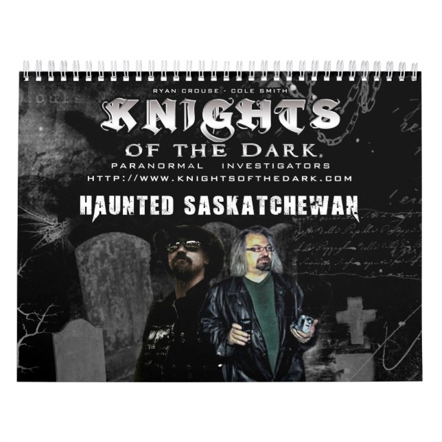 Mural CHEVALIERS du calendrier de Saskatchewan hanté par (Protection)