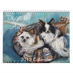 Mural Chiens par le calendrier d'Angie 2013