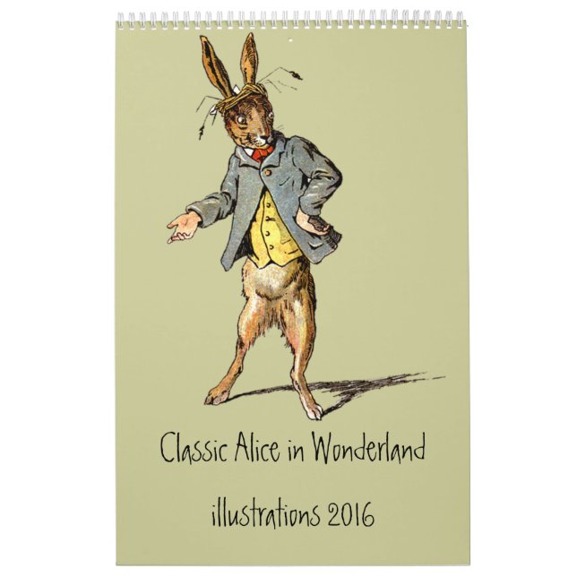 Mural Classic Alice au pays des merveilles Calendrier 20 (Protection)