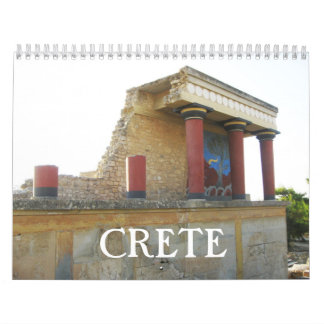 Mural Crète Grecque Calendrier des îles