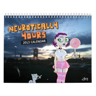 Mural De manière névrotique vôtre calendrier 2013