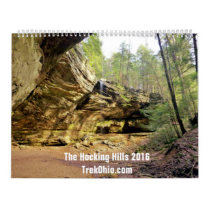 Mural Deux-Page, grand calendrier - collines 2016 de