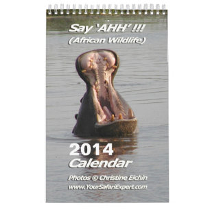 Mural Dites "AHH" ! ! ! - Calendrier africain 2014 1-Pg