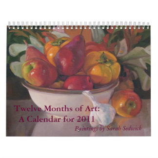 Mural Douze mois d'art : un calendrier 2011