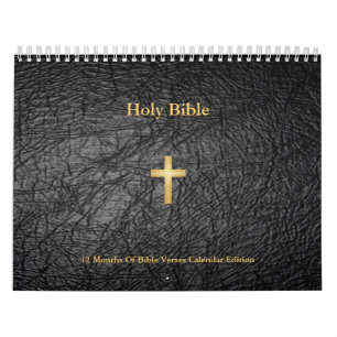 Mural Édition de calendrier de Sainte Bible