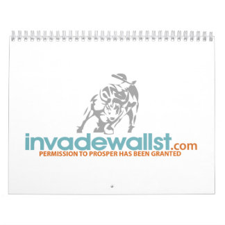 Mural Envahissez le calendrier de Wall Street