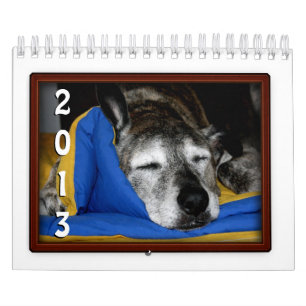Mural Exemple de calendrier du cadre photo