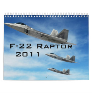 Mural F-22 Calendrier des rapaces
