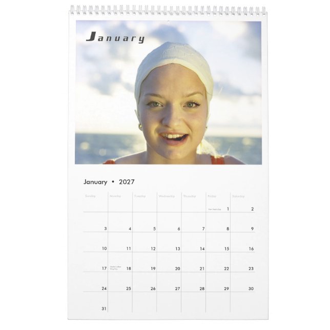 Mural Filles 2009 de calendrier (Jan 2027)